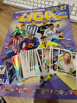 90 Cromos Liga Este 2026-27 Panini sin repetir