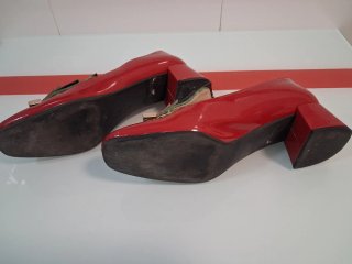 Zapatos charol C Doux Menorca multicolor talla 38