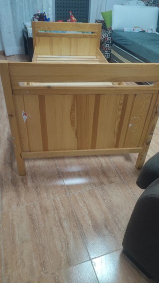 Cama infantil extensible IKEA
