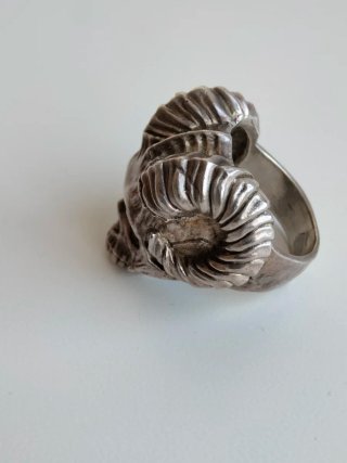 Anillo Calavera Heavy Metal