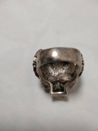 Anillo Calavera Heavy Metal