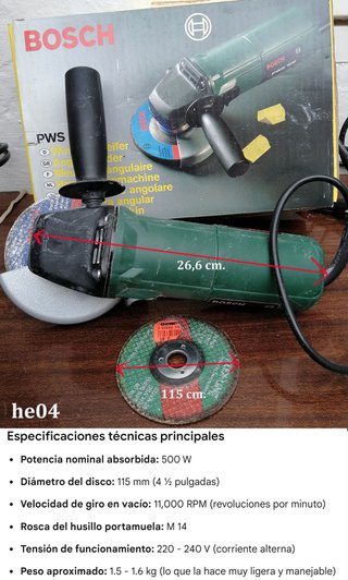 Abrillantadora-pulidora orbital "Einhell APM 250"