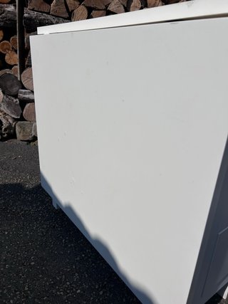Mesa plegable IKEA blanca