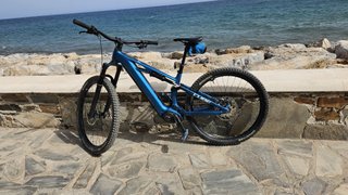 CUBE Stereo Hybrid One44 HPC SLX 800 Azul