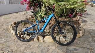 CUBE Stereo Hybrid One44 HPC SLX 800 Azul