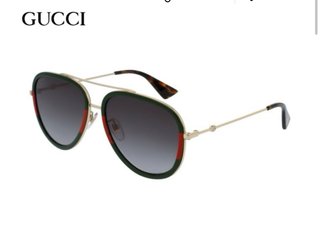 Gafas de Sol Gucci GG0062S Doradas Talla 57X17