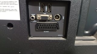 Monitor/Pantalla Auxiliar Negra
