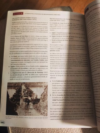 Libro 1° Bach, Historia mundo contemporáneo