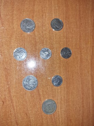 Lote de monedas variadas