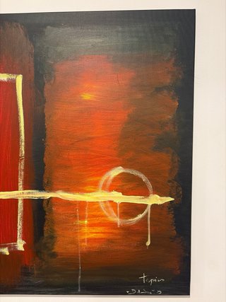 Cuadro abstracto moderno