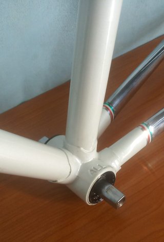 Cuadro Bicicleta Mendiz acero + columbus