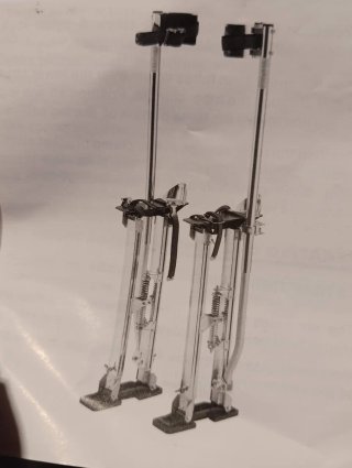 Zancos de aluminio NUEVOS
