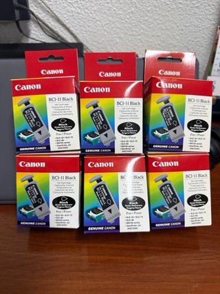 Canon cartucho tinta negro BCI-11