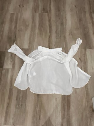Massimo Dutti Camisa Blanca Mujer