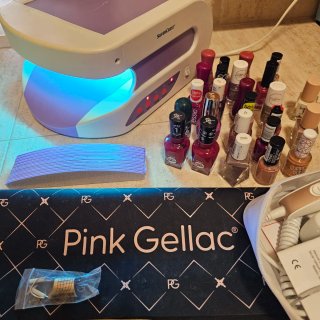 ProfiCare Manicura y pedicura, UV/LED, 25 esmaltes