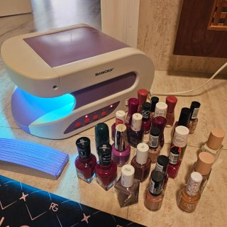 ProfiCare Manicura y pedicura, UV/LED, 25 esmaltes