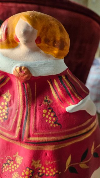Meninas decorativas de cerámica