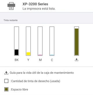 Impresora Epson XP-3200 A4 Multifunción Inalámbric