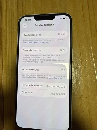 iPhone 16e Apple en perfecto estado nunca reparado