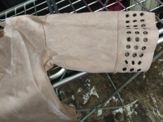 Chaqueta Zara Basic tachas beige XS