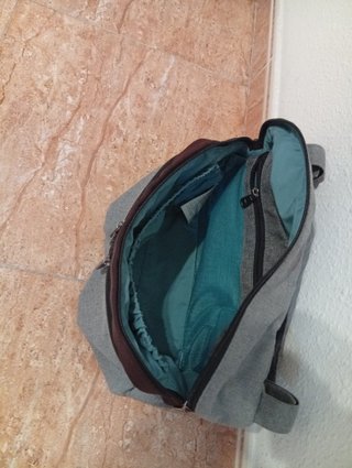 Bolso Bugaboo Grey Melange + Cambiador