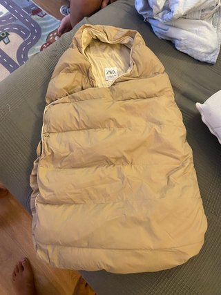 Saco para carro Zara beige