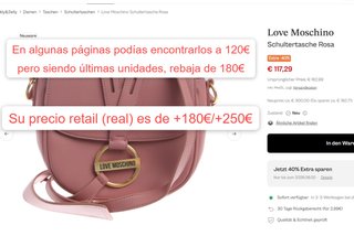 +250€ Love Moschino + regalo