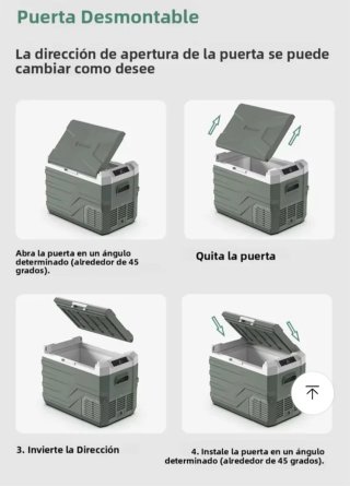 Nevera Portátil 25L Compresor 12V