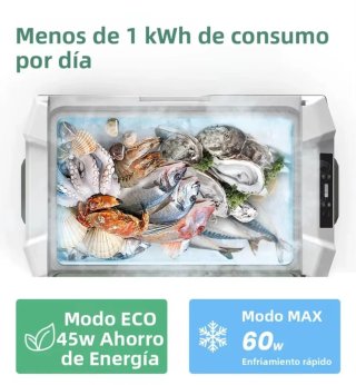 Nevera Portátil 25L Compresor 12V