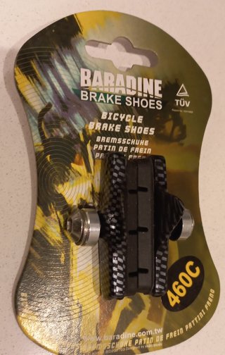 Zapatas Freno Baradine 460C Campagnolo (Un par).