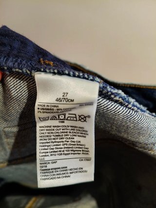 Falda vaquera Gap Talla S