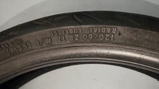 Neumático Moto 120/60 R17
