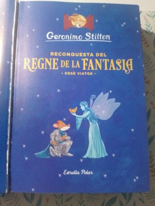 Libro infantil Gerónimo Stilton en catalán