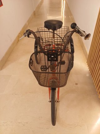 Triciclo Rojo con Cestas