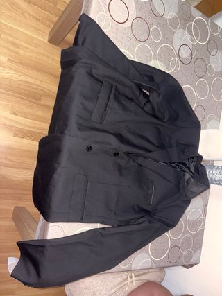 Chaqueta de traje negra