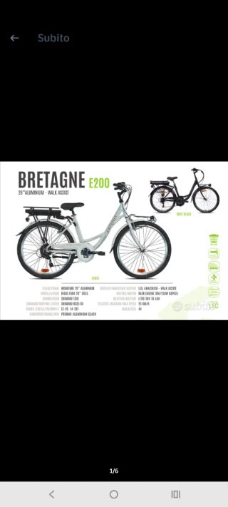 Bicicletta Elettrica ESPERIA Nuova