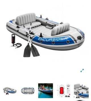 Barca hinchable Intex Excursión 4