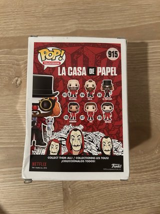Funko Pop La Casa de Papel El Profesor 915