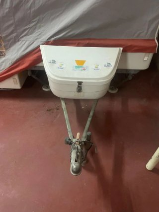 Remolque convertible para camping.