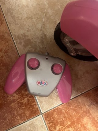 Moto teledirigida Baby Born rosa