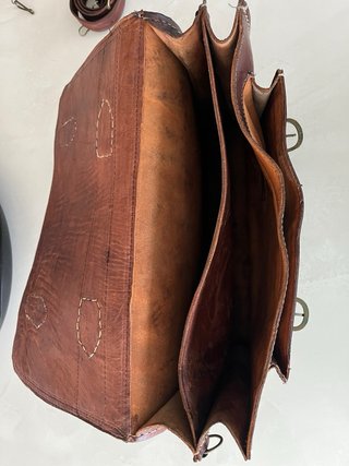 Maletín de cuero para documentos