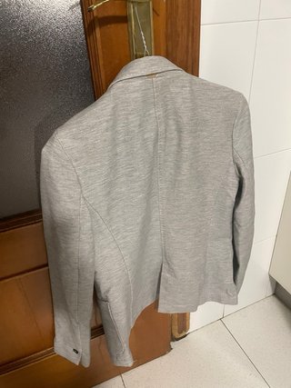 Blazer Massimo Dutti Gris