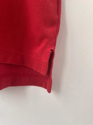 Tommy Hilfiger polo camiseta rojo talla L #C001