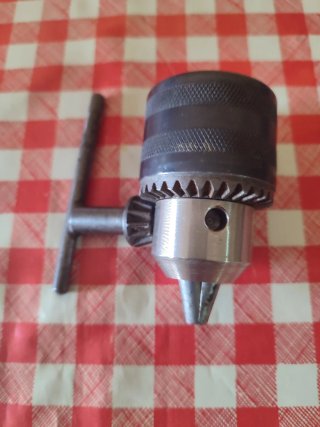 Mandril para taladro con llave
