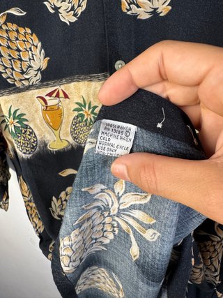 Camisa Vintage Pierre Cardin Piñas