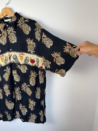 Camisa Vintage Pierre Cardin Piñas