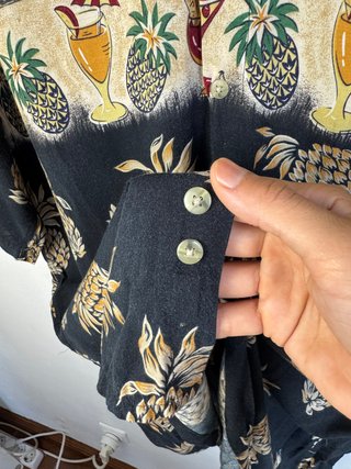 Camisa Vintage Pierre Cardin Piñas