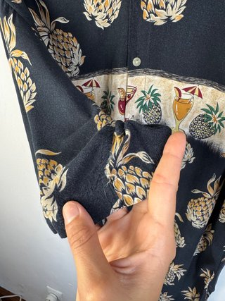 Camisa Vintage Pierre Cardin Piñas