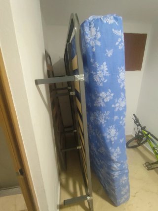 Somier 150x190 con patas desmontables