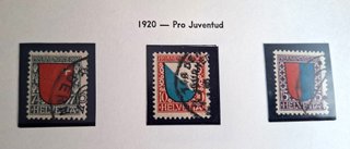 Sellos Suiza año 1920 Yvert 176-78 Usados.